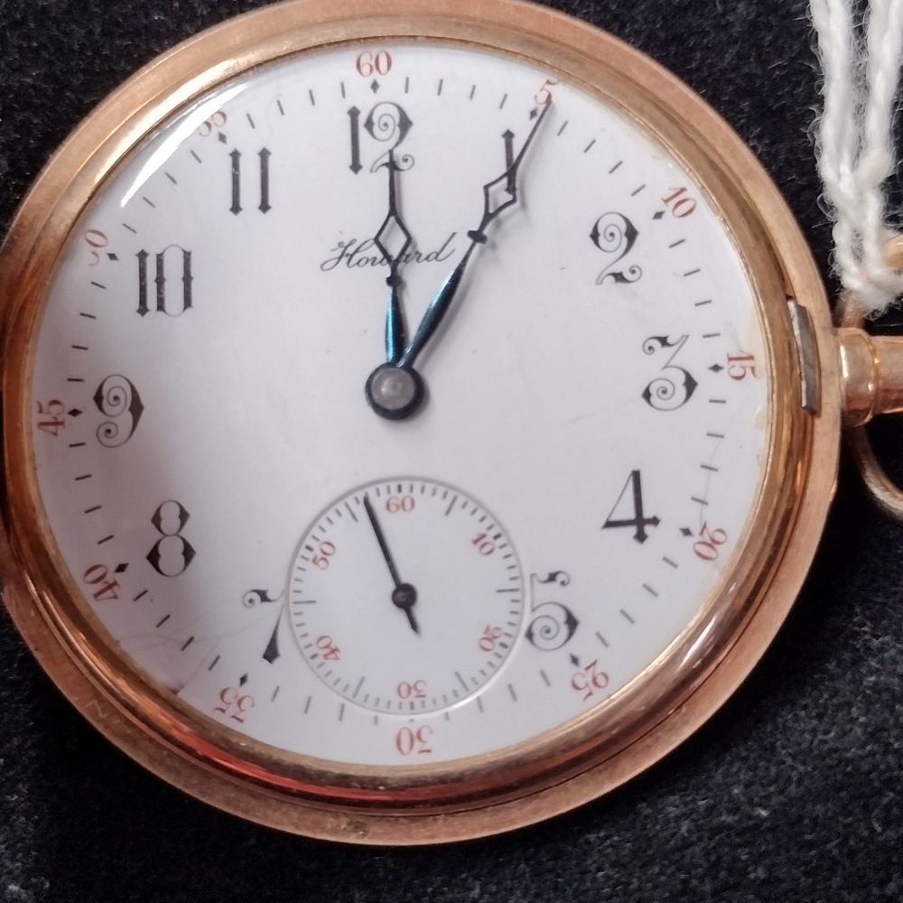 E. Howard Dbl.Hunting Case Pocket Watch 17 Jewel